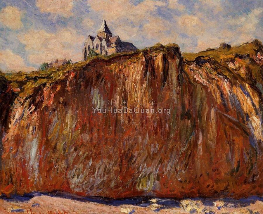 Church at Varengeville - 克劳德·莫奈